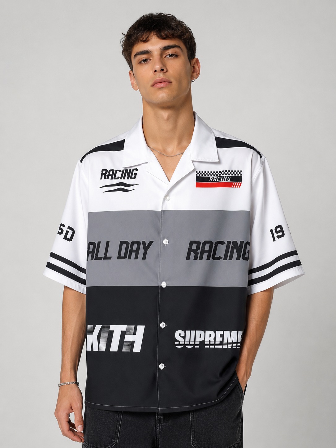 Camisa Racing Block