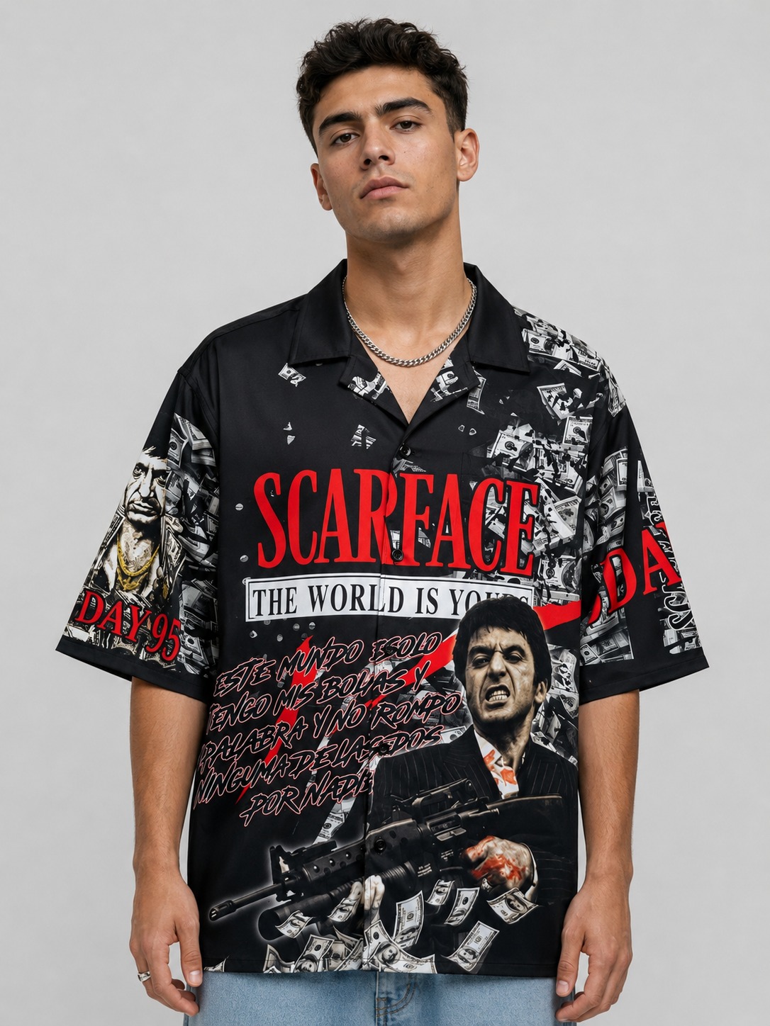 Camisa Scarface The World is Yours