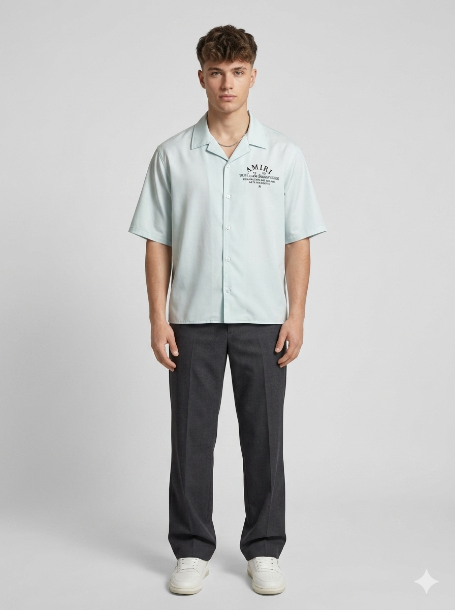 Camisa Studio Script Amiri