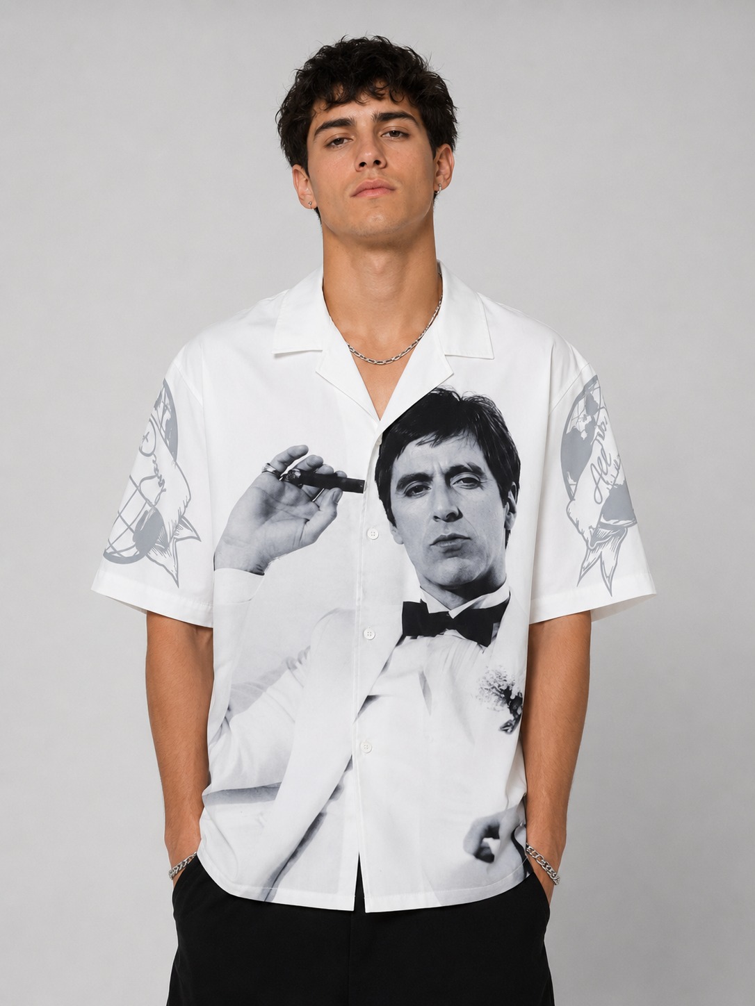 Camisa Tony Montana Monochrome