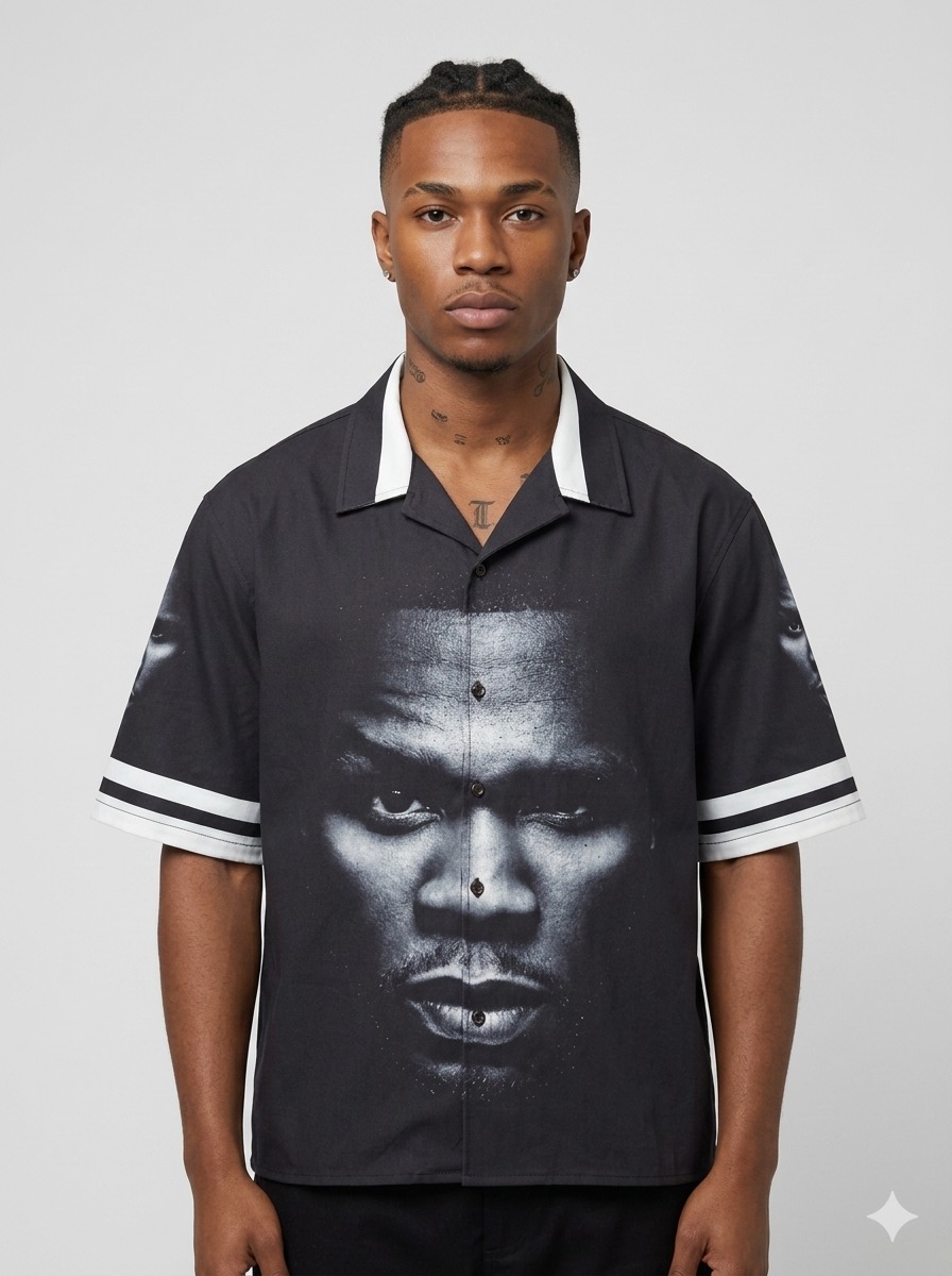 Camisa hip-hop The 50 Cent