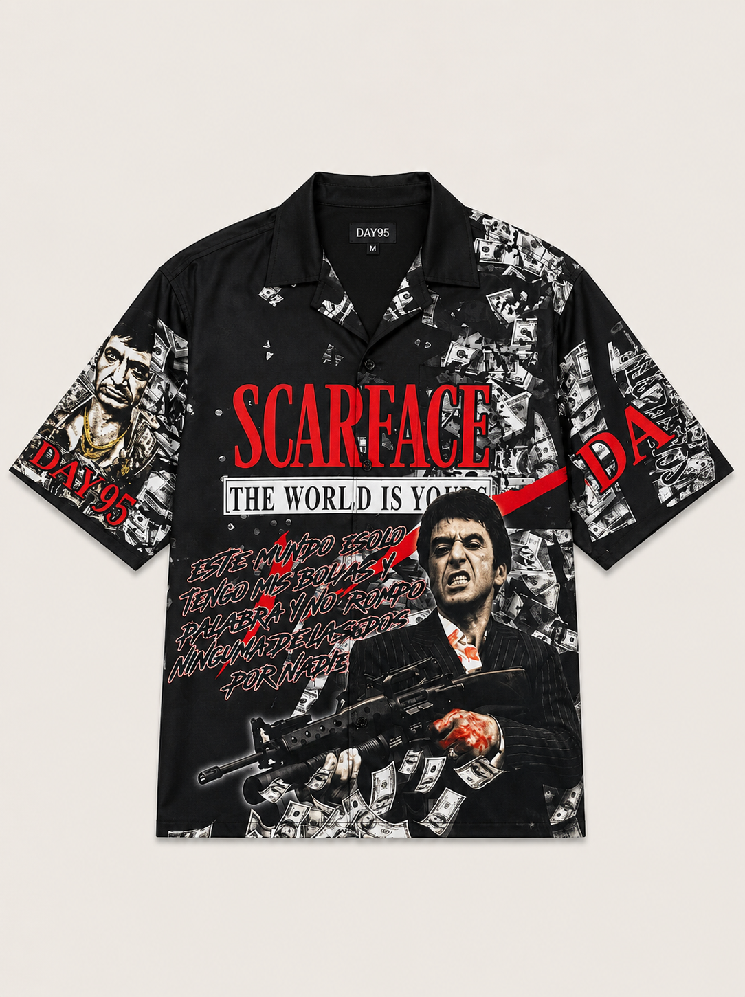 CAMISA THE WORLD IS YOURS